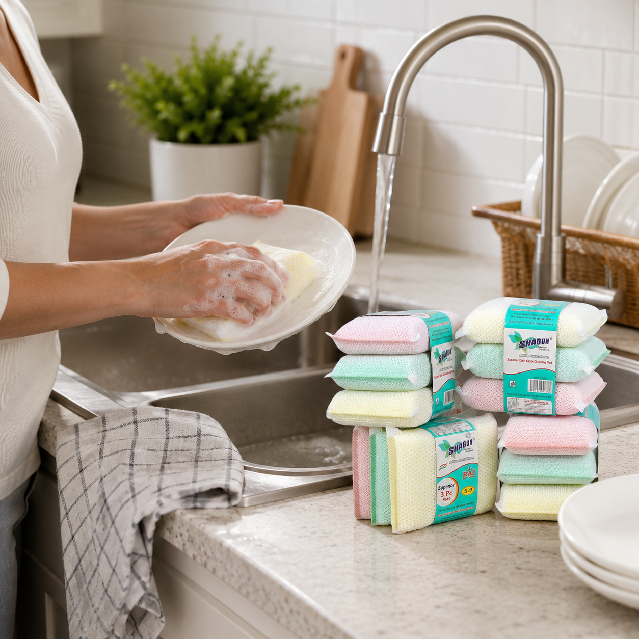 Dish Cloth Cleaning Pad